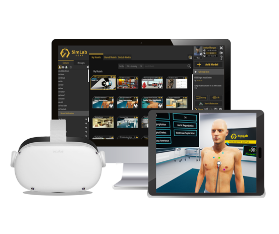 Use SimLab VR Collaboration with Vocational Training